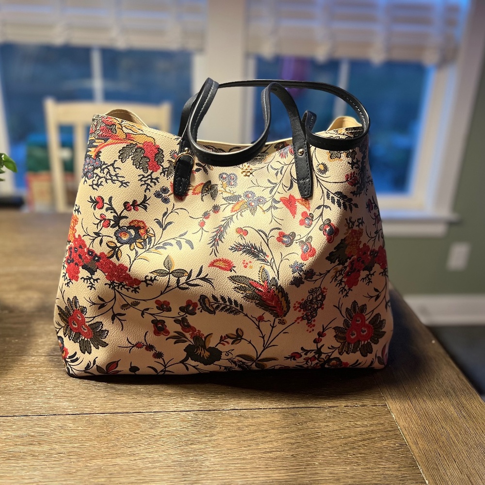 Tory Burch Floral Tote